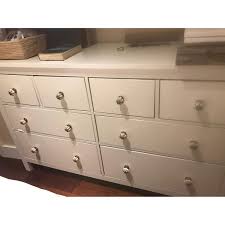 Inspirations malm 6 drawer dresser for nice sideboard design. Ikea Hemnes White Dresser W Custom Knobs Aptdeco