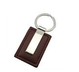 Custom Logo RFID PU 1K Leather Key Fob