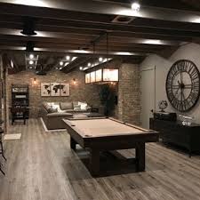 Height is a staple in industrial design when using industrial style as your kitchen inspiration, removing old kitchen cabinets that reach the ceiling can. 75 Beautiful Industrial Basement Pictures Ideas July 2021 Houzz