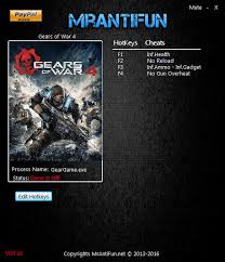 The war is not over. Gears Of War 4 Trainer 5 Update 12 10 2016 Mrantifun Download Gtrainers