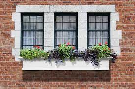 I do have a couple of styles that i would recommend for a 1950's california ranch house. Yorkshire 6ft Window Box Planter Usa Exterior