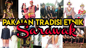 Pakaian tradisional dan perayaan di malaysia. Pakaian Tradisional Etnik Etnik Di Sarawak Youtube