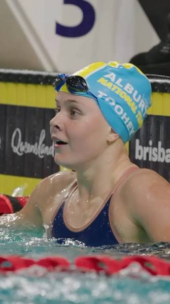That moment when you break a 23 year old record 🙌, Albury Swim Club’s  @sienna.toohey has broken Dolphins legend Leisel Jones’ National Age record  in the girls 16Y 100m breaststroke, setting a new time ...