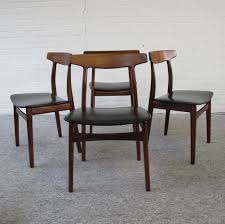 For Sale Set Of 4 Danish Rosewood Dining Chairs By Henning Kjaernulf Rosewood Dining Chairs Rosewood Dining Dining Chairs