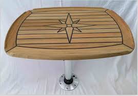 We have table bases, complete table pedestals, table posts, and tables for your boat cabin or galley from the names you know: China Marine Boat Rv Motorhome Teak Decking Table Nautic Star Classic Comfort 3 Sizes China Boat Table Teak Table