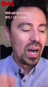 What is the word “homosexual” was never in the Bible? 1946 The Movie will  be in theaters starting December 1 in New York City and Los Angeles for 1  week followed by a week run in London