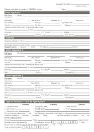 Credit card account number : Account Opening Form Uae New Standard Chartered Bank