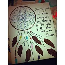 Dreamcatchers are a form of traditional native american art form meant to give their owners good dreams. Dream Catcher And Quote On Canvas Dream Catcher Drawing Canvas Quotes Art Projects For Teens