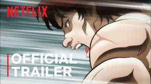 Dalam krisis ini, pejuang seni bela diri bawah tanah lainnya berkumpul untuk bertarung di sisi baki: Baki The Great Raitai Tournament Saga Official Trailer Netflix Youtube