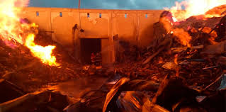 Image result for fotos del fuego en la casa brugal de Puerto Plata