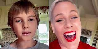 Pink, 41, and daughter willow sage, 9,. Pink Shares Video Of 9 Year Old Daughter Willow Singing As Tiktok Debut People Com