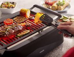 Get That Great Barbecue Taste No Matter The Weather With The Philips Indoor Grill Indoor Bbq Indoor Electric Grill Grilling Recipes