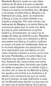 Maybe you would like to learn more about one of these? Me Pueden Pasar Un Muy Breve Resumen En Ingles Del Libro Orgullo Y Prejuicio Muchas Gracias Brainly Lat