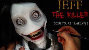 Jeff The Killer Sculpture Timelapse - Creepypasta Halloween Special -  YouTube