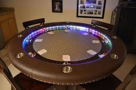 Man Cave Card Table Custom Poker Tables Poker Table Bars For Home