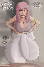 cepfai, 1futa, balls, balls under clothes, bangs - R34 Vault