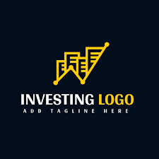 Investment investor finance diversification funding, share, text, hand png. White And Yellow Investing Chart Logo Templat Template Postermywall