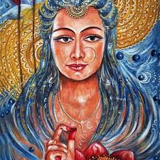 Buy Enchanting, Ornate, Pious Swans, Lotus Painting, Symbol of Purity,  Enhanced With Crystal, Pearls, Positive Vibes, Healing Art by Harsh Malik  Online in India