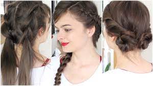 The best cute hairstyles for girls are fairly simple and natural, allowing the focus to be on a smooth, young complexion. 3 No Heat Hot Weather Hairstyles Youtube