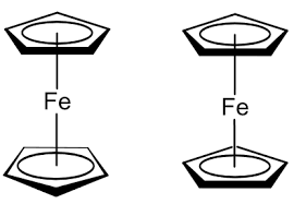 Formula For Ferrocene Isa.\\[{\\Left[  {{\\Text{Fe(Cn}}{{\\Text{)}}_{\\Text{6}}}} \\Right]^{{\\Text{4 -  }}}}\\]B.\\[{\\Left[ {{\\Text{Fe(Cn}}{{\\Text{)}}_{\\Text{6}}}}  \\Right]^{{\\Text{3 + }}}}\\]C.\\[\\Left[  {{\\Text{Fe(Co}}{{\\Text{)}}_{\\Text{5 ...