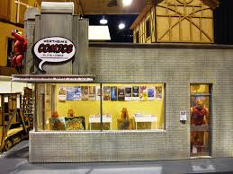 Modern Miniature Comic Book Store Side View Comic Book Store Comic Books Comics