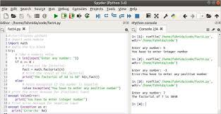 We check this in the expression of if. Writing The Factorial Program In Python Linux Hint