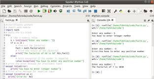 Find the factorial of any number between 1 and 170. Writing The Factorial Program In Python Linux Hint
