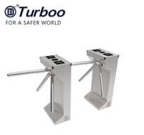 Metro Station Three Arm Turnstile Security Products Standard Electronic  Interface
