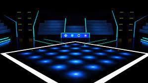 Music Tv Show On Behance Tv Set Design Music Tv Stage Lighting Design