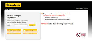 Anda boleh daftar perbankan internet melalui customer service di bank terdekat, melalui mesin atm, atau. M2u Maybank Id