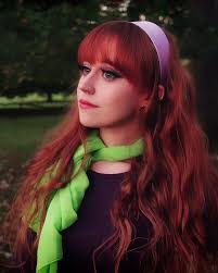 Daphne Blake from Scooby Doo 💜💚 I can't wait to have some more time so I  can get back into cosplaying! . . . . . . #cosplay #cosplayersofinstagram  #twitchgirl #redhead #redhair #