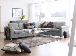 Hjellegjerde Davos Sofa I Stoff Sofa Med Rette Linjer Interior Stue Hus Innredning Mobler