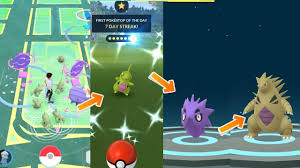 Shiny Larvitar Evolves Into Shiny Tyranitar In Pokemon Go Community Day