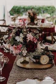 Check spelling or type a new query. Enchanting Fall Wedding Centerpieces With Rustic Accents And Burgundy Flowers Crosscreekranchfl P Fall Wedding Centerpieces Fall Wedding Tables Fall Wedding