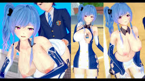 [Hentai Game Koikatsu! ]Have sex with Big tits Azur Lane St. Louis.3DCG  Erotic Anime Video.