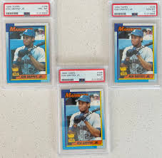 Jul 22, 2021 · 1990 ken griffey jr. 1990 Topps 336 Ken Griffey Jr Psa 8 9 And 10 For Sale Qty Available Blowout Cards Forums