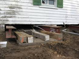 Unlike solid foundations that are completely enclosed beneath the structure, pier foundations consist of a number of single piers or columns onto which the structure in built; Blog Cabin 2011 House Lifting Diy Network Blog Cabin 2011 Diy