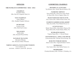 OFFICERS COMMITTEE CHAIRMAN