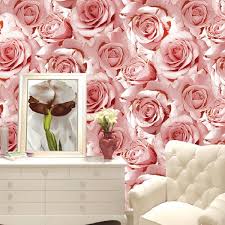 10m Hot Selling Rose Flower Wallpapers 3d Roll Modern Wall Paper Papel De Parede Tapete Home Decoration W Rose Flower Wallpaper Flower Wallpaper Rose Wallpaper