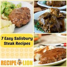 You'll find a full recipe card to print at the bottom of the post if you're feeling confident and want to skip down. Salisbury Steak Recipe Recipelion Com