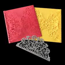 2 find and click the size for invitation under the events catalog. Wedding Invitation Card Lace Flower Border Frame Metal Cutting Dies For Diy Scrapbooking Card Making Kids Fun Decoration Supplie Cutting Dies Aliexpress