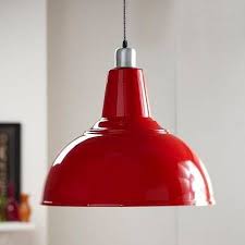retro pendant lights, red pendant light