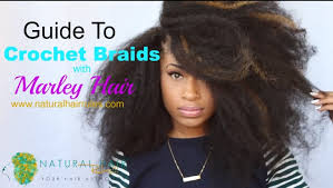 This long, curly style can be achieved with marley crochet braids hair or kanekalon hair, and styled easily with your fingers or a pick comb. Your Guide To Crochet Braids With Marley Hair For Natural Hair