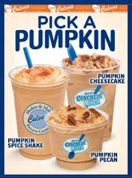 Culvers Pumpkin Shakes The Pumpkin Spice Shake Tastes Exactly Like Pumpkin Pie And The Closest Thing To Heav Pumpkin Shake Fun Foods To Make Pumpkin Pecan
