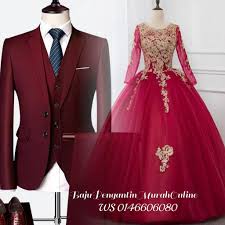 Baju pengantin menjadi hal paling pokok dan hal yang paling utama dibicarakan ketika akan melakukan proses pernikahan. Maroon Theme Baju Pengantin Murah Online Facebook