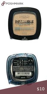 L Oreal Infallible Pro Glow Powder Classic Ivory L Oreal Infallible Pro Glow Longwear Pressed Powder Color 21 Clas Loreal Infallible Pro Glow Loreal Glow