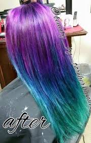 Tri Color Ombre Purple Pink Blue Sea Green Tricoloreombre Purplehair Bluehair Greenhair Omb Green Hair Ombre Purple And Green Hair Blue Green Hair