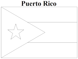 A fun coloring & activity book of puerto rico. Puerto Rico Flag Coloring Page Coloring Home