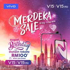 Hari malaysia commemorates the formation of malaysia in 1963, when 4 intities called north borneo, sarawak, singapore and malaya federation to form malaysia. Vivo Malaysia Is Offering Rm100 Rebates For V15 V15 Pro If Your Birthday Is In August Soyacincau Com