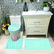 We did not find results for: Amazon Com Luxury Home Collection 3 Pc Bath Rug Set Memory Foam Non Slip Bathroom Rug Contour Mat And Toilet Lid Cover Solid New Aqua Blue Home Kitchen